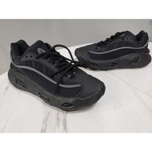 NEW NO BOX Adidas Oznova Running Shoes Mens 6 Black Lace Up‎ Sneakers Gym
